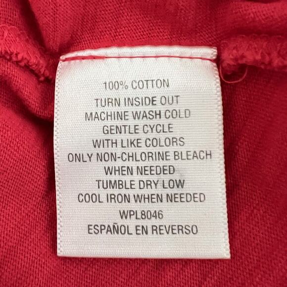 JM Collection Womens Knit Tunic XL Dark Pink Accent Buttons 3Q Sleeves Artsy - Picture 6 of 6